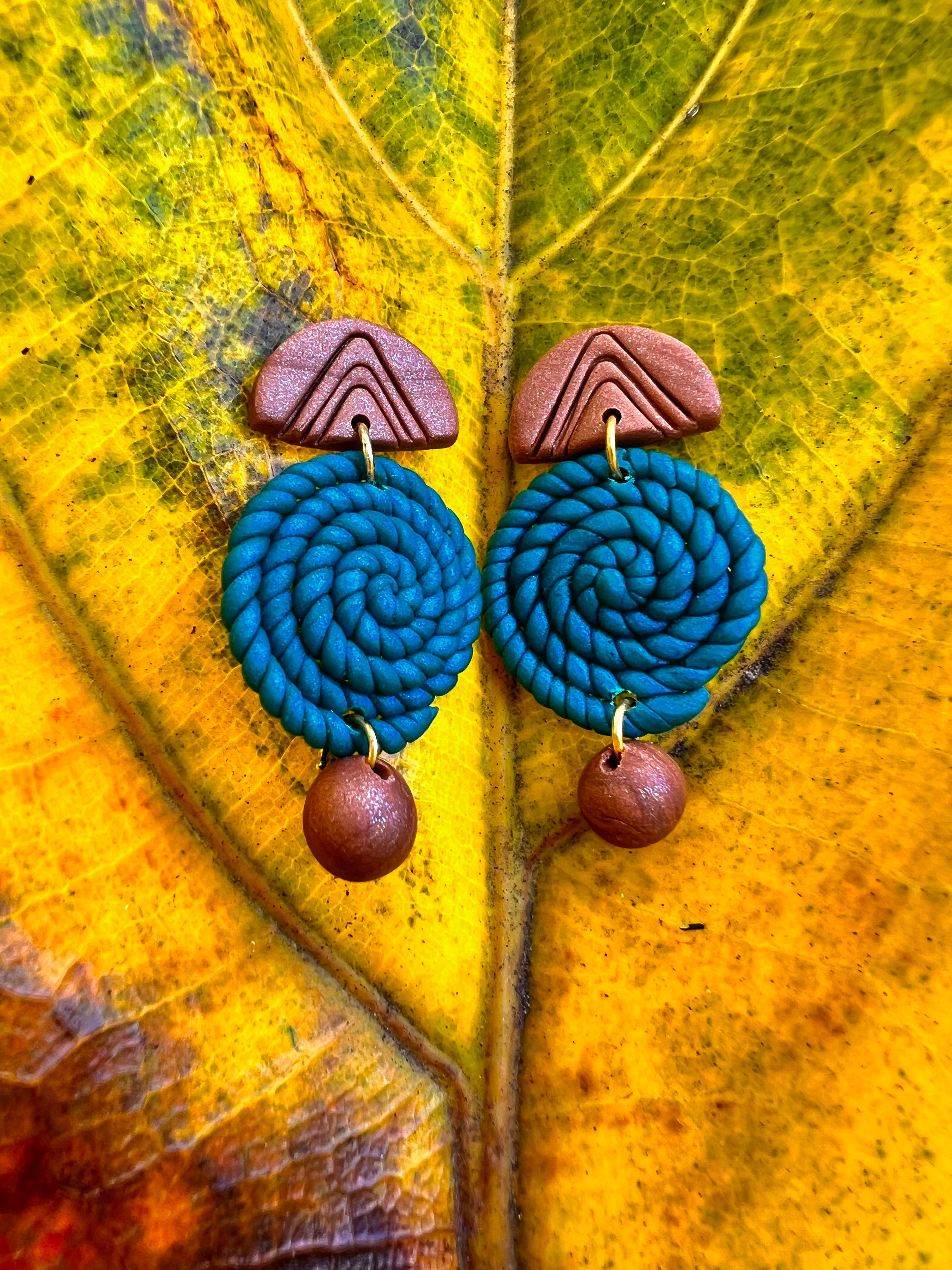 Peacock Blue Ties - $17.00